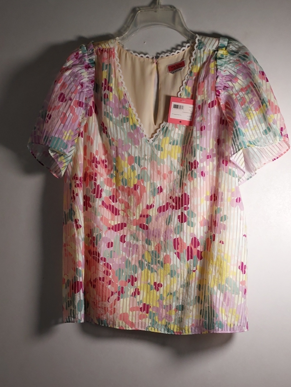 Kate Spade New York Petals Burnout Top ( MED)